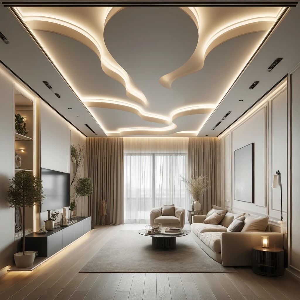 Tren Desain Plafon Interior 2025: Elegan, Fungsional, dan Modern